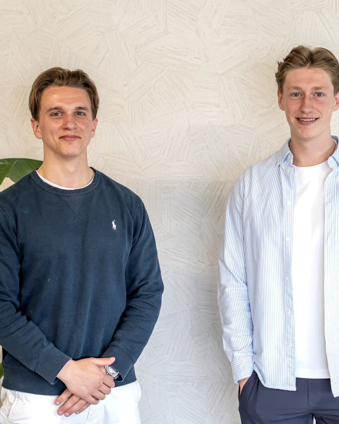 Wester en Lars, de oprichters van Lyfta