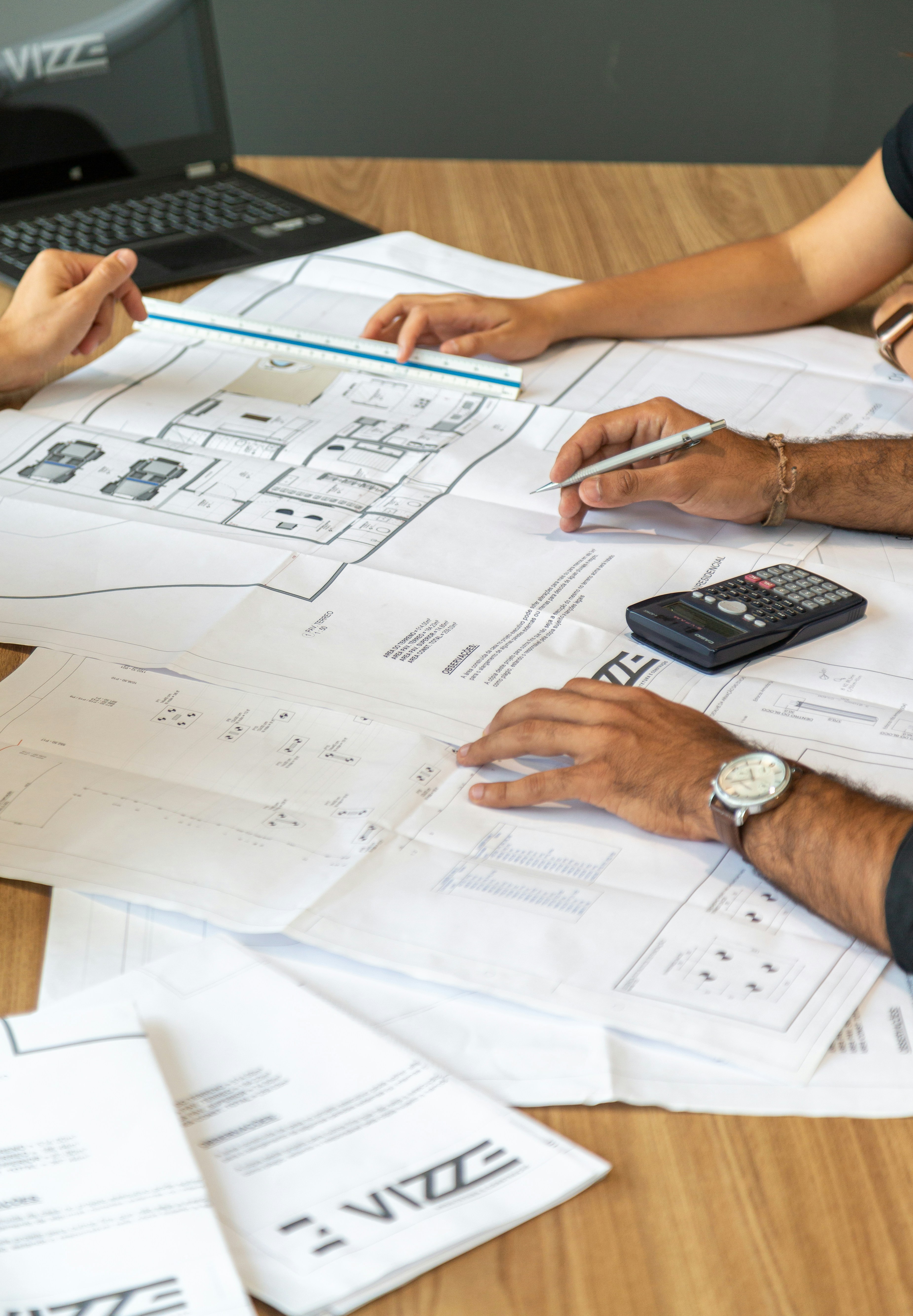 Architecten aan het werk